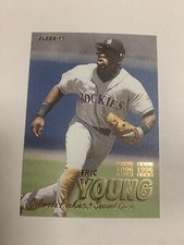 1997 Fleer 1996 All Star Eric Young Colorado Rockies 