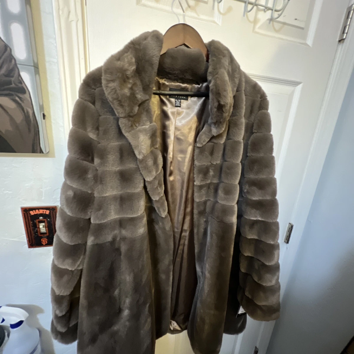 Jones new york stand collar coat sale