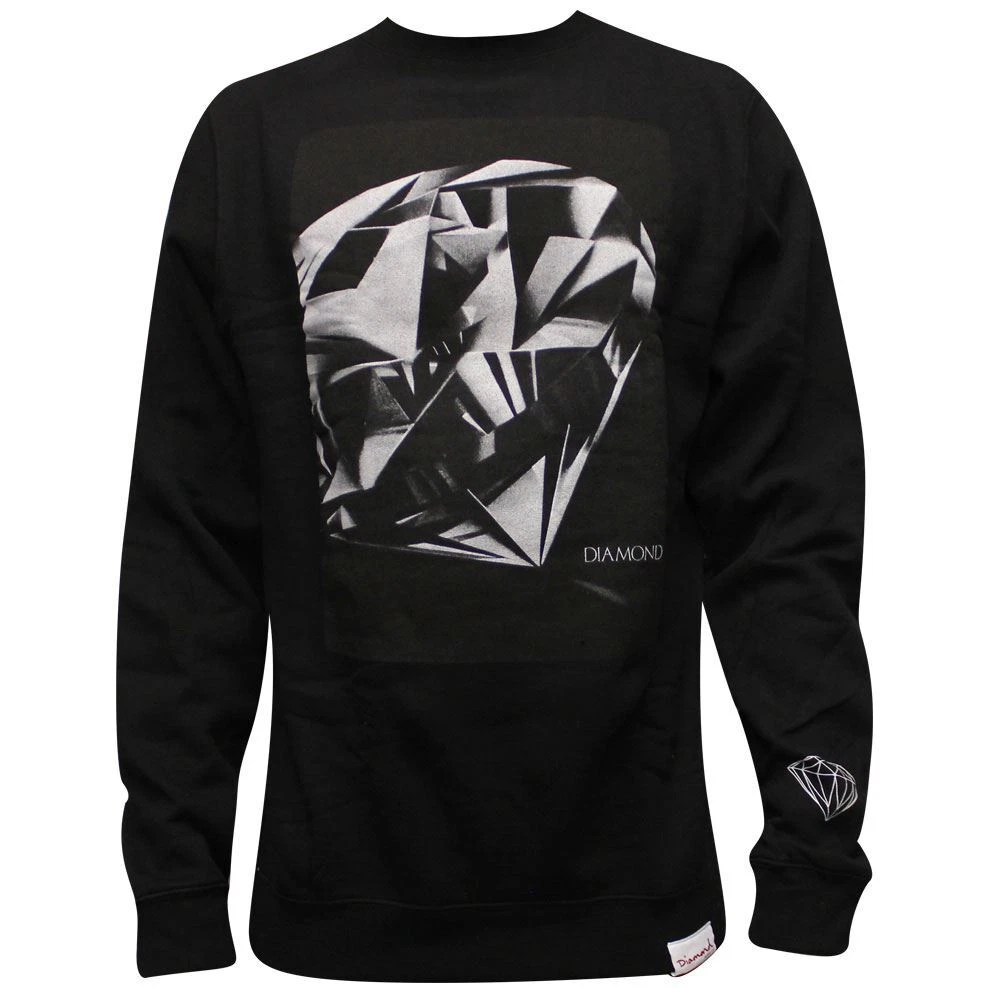 Diamond black sweatshirt deals
