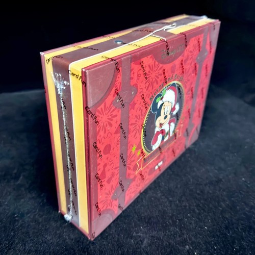 Carta 2023 divertente Disney 100 anni Natale Topolino allegro e luminosa scatola da cartoline sigillata - Foto 6 di 23