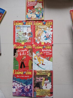 Set von 7, die ich gerne lese, davon 1 außerhalb der Sonderserie Tiere und 1 neu. Nr.255-262-332-