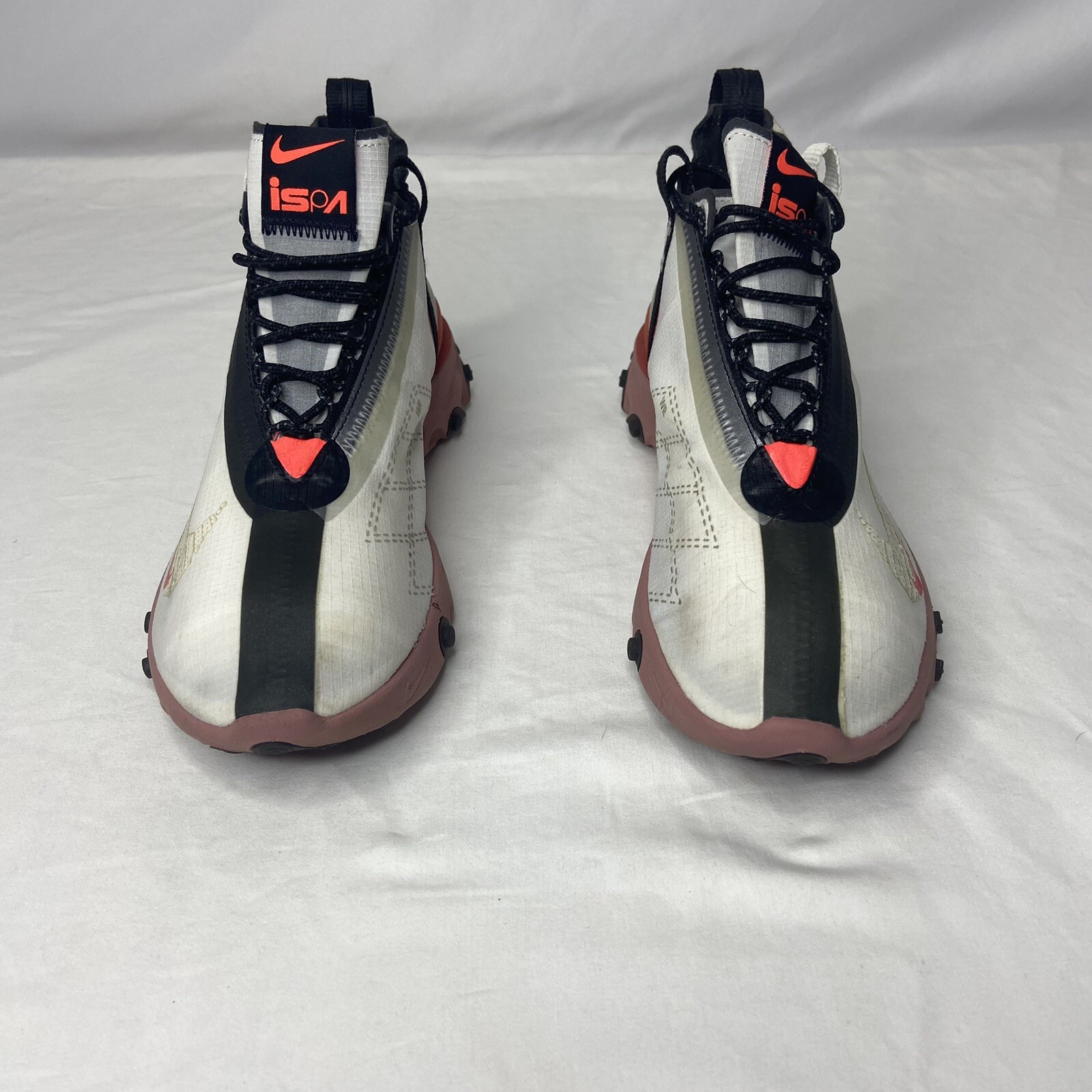 Nike React Runner WR ISPA Mid Summit White Size 6 - image 1