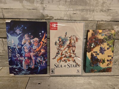 Sea Of Stars Switch iam8bit Exclusive Edition - New Sealed w/2 Posters, Sleeve +