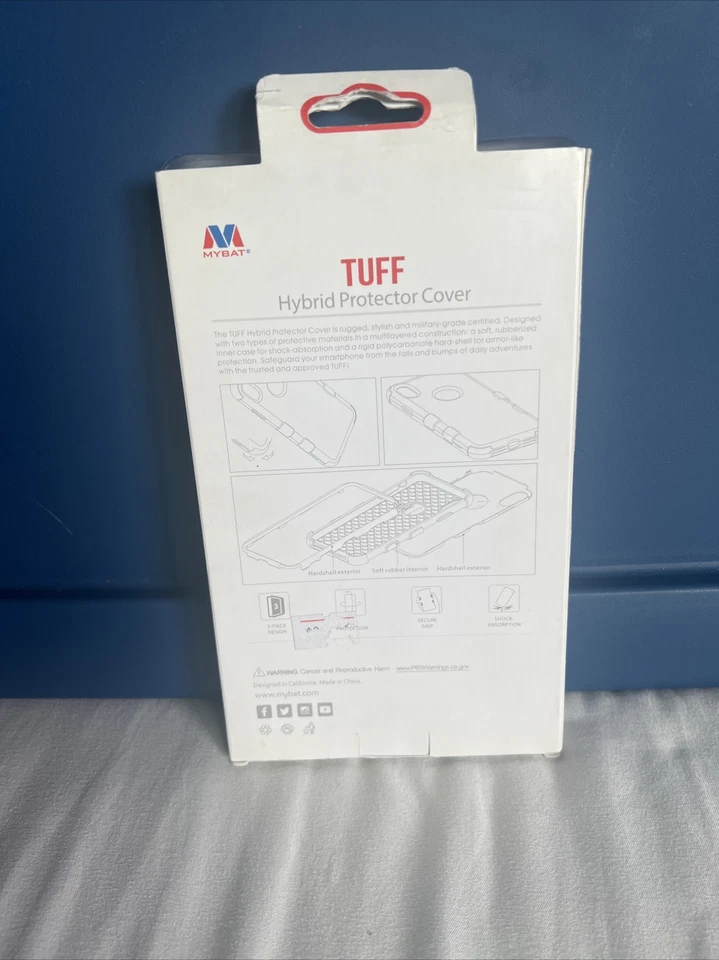 FUNDA PROTECTORA PARA TELÉFONO CELULAR MYBAT PARA APPLE IPHONE 8 PLUS/7 PLUS A3 Foto 2 de 4