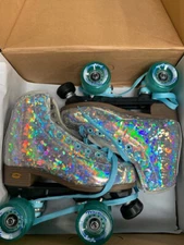 Sure Grip Prism Plus Silver and blue men's Size 6 fits women's 7-7.5