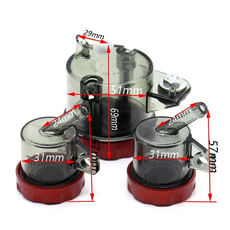 Крышка бака резервуара переднего тормозного сцепления чашка для Aprilia RSV 1000 милле R 04-08 - Изображение 4 из 4