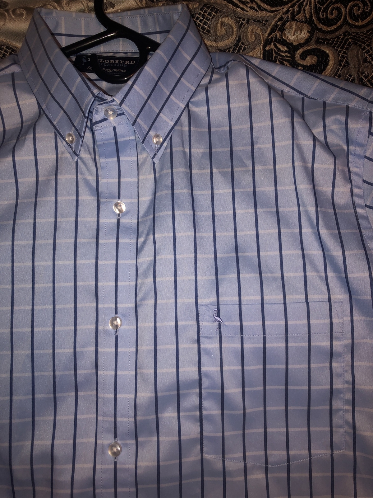 Taylorbyrd Collection Large Button Down Striped S… - image 2