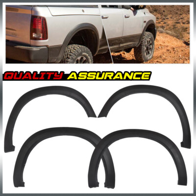Fit For 2009-2018 Dodge Ram 1500 Factory Style Bolt On Fender Flares Textured US