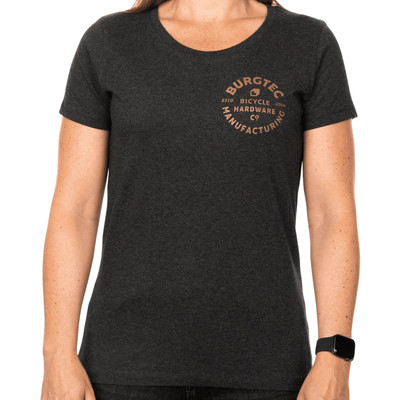 Burgtec Damen T-Shirt Gold Stamp