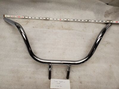 Custom Handlebars Honda Suzuki Yamaha built in risers Shadow Magna OEM 1'' VTX VS