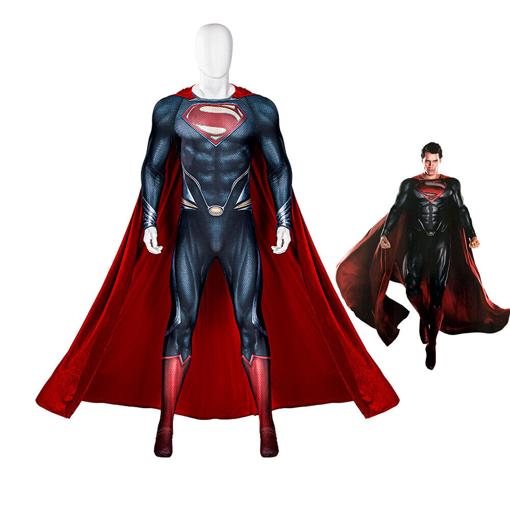 Man of Steel SUPERMAN Costume for Men – ME SUPERHERO