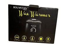 BOUVETAN Hair Removal Hard Wax Warmer Kit W/ Supplies Tested