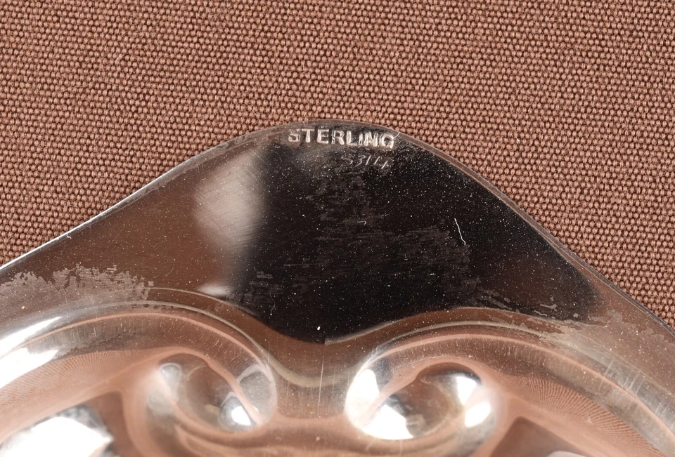 *Vintage Sterling Silver Scallop Shell Nut Dishes 2 Pieces - Image 4 of 4