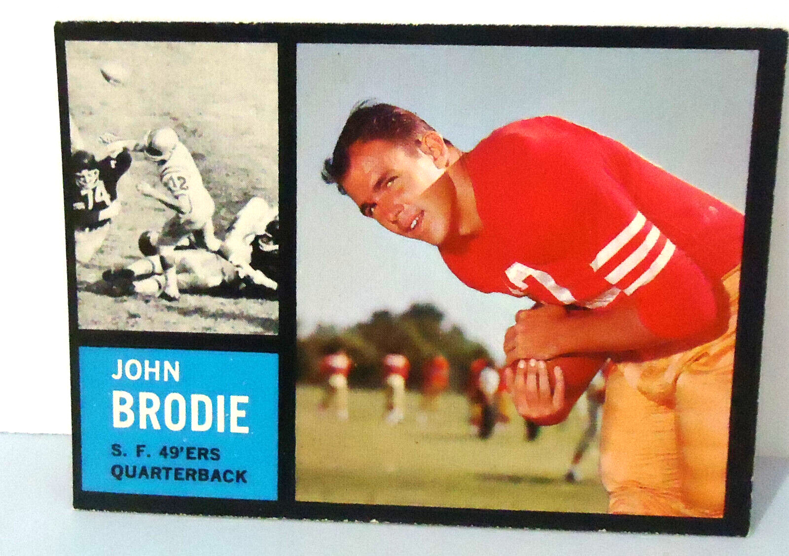1962 Topps JOHN BRODIE #152 HOF  San Francisco 49ers Quarterback EX