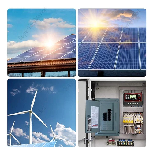 30-100A PWM Solar Charge Controller LCD 12V/24V Dual USB Battery Panel Regulator - Picture 9 of 15