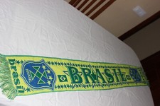 Brazil National Team Soccer Scarf From The 2000s With 4 Championships