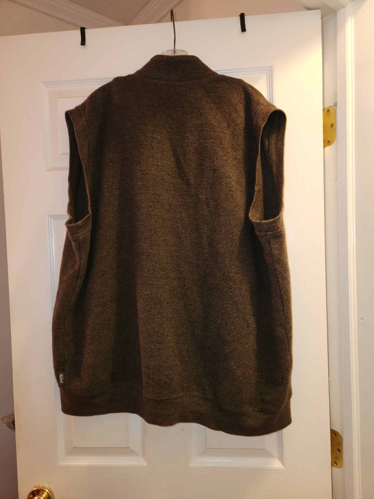 Woolrich Woolen Mills Gray Full Zip Vest Men’s XL eBay