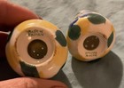 VINTAGE Hand Painted Flowers Salt & Pepper Shakers Marked Japan. VERY RETRO! — photo 2