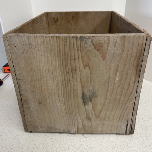 Vintage Amocat Tacoma Wa Powdered Sugar Wood Advertising Box West Coast Grocery - Picture 6 of 13