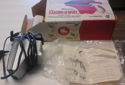 WORKING RONCO STEAM A WAY PORTABLE  STEAMER