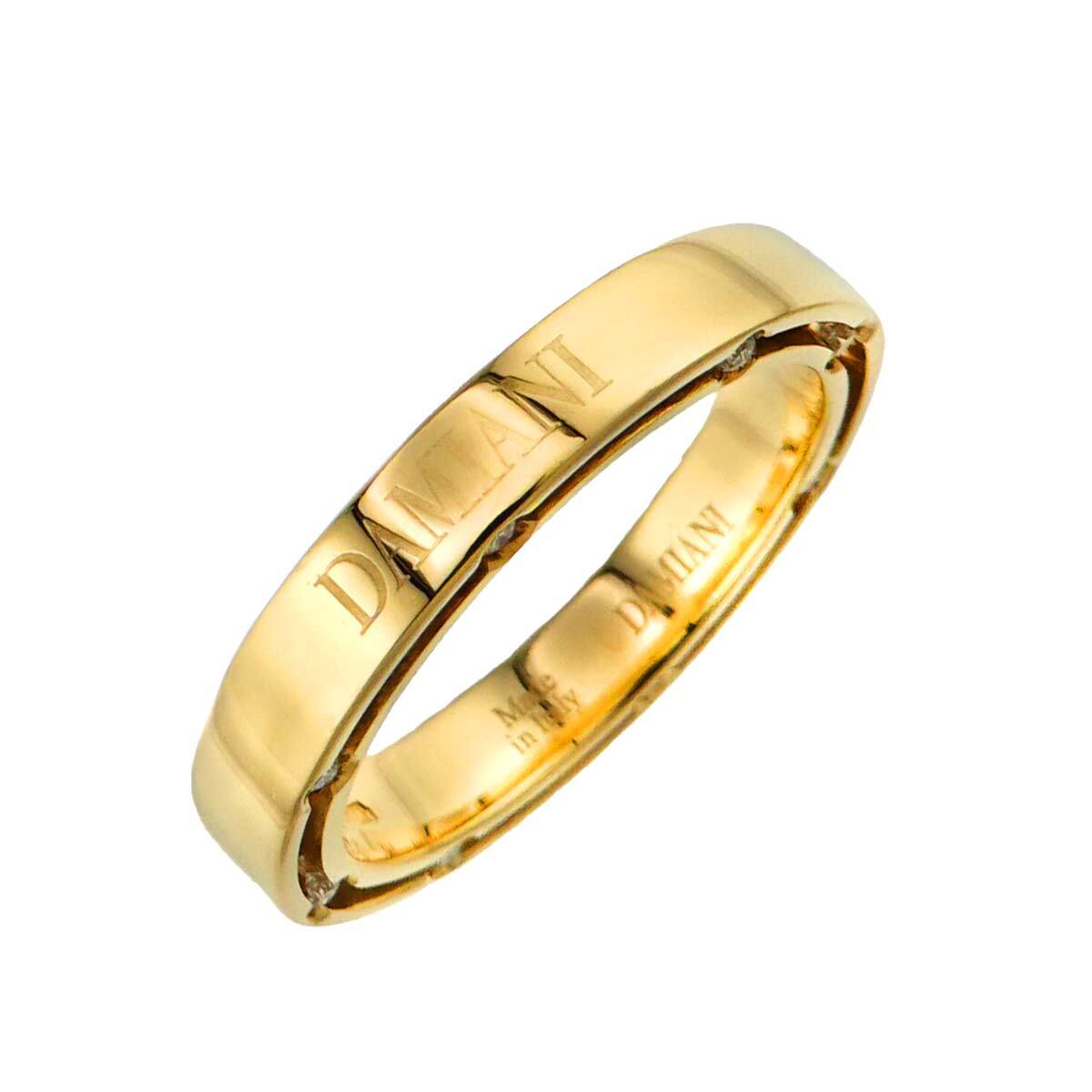 DAMIANI D-SIDE Diamond 10P Ring 18K YG 750 size4.75-5(US) 90260905 