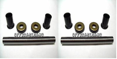TWO FRONT UPPER A-ARM BUSHING SHAFT KIT HONDA RINCON 650 680 ATV