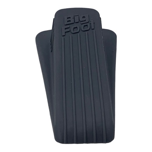6 Pezzi Fermaporta Piede Grande Gomma Antiscivolo 2,25w x 4,75d x 1,25h Grigio - Foto 4 di 8