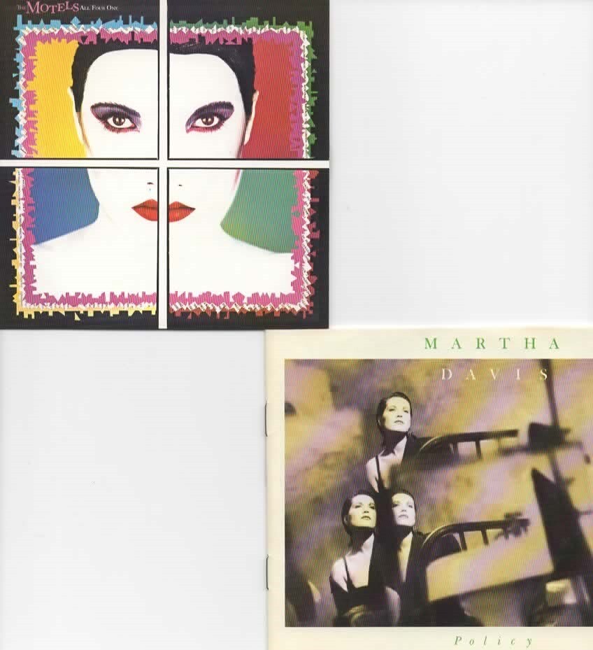 The Motels Martha Davis 2 CD LOT RARE OOP HTF Pop Rock Only the Lonely