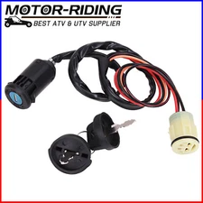 Ignition Key Switch For Honda Rubicon 500 TRX500FA 2007 2008 2011 2012 2013 2014