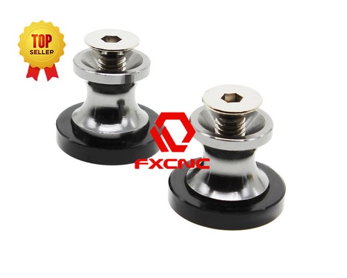 CNC Swingarm Swing Arm Spool SlidersStand Bobbins For Tuono 1000 R Factory 05-10 - Picture 2 of 6