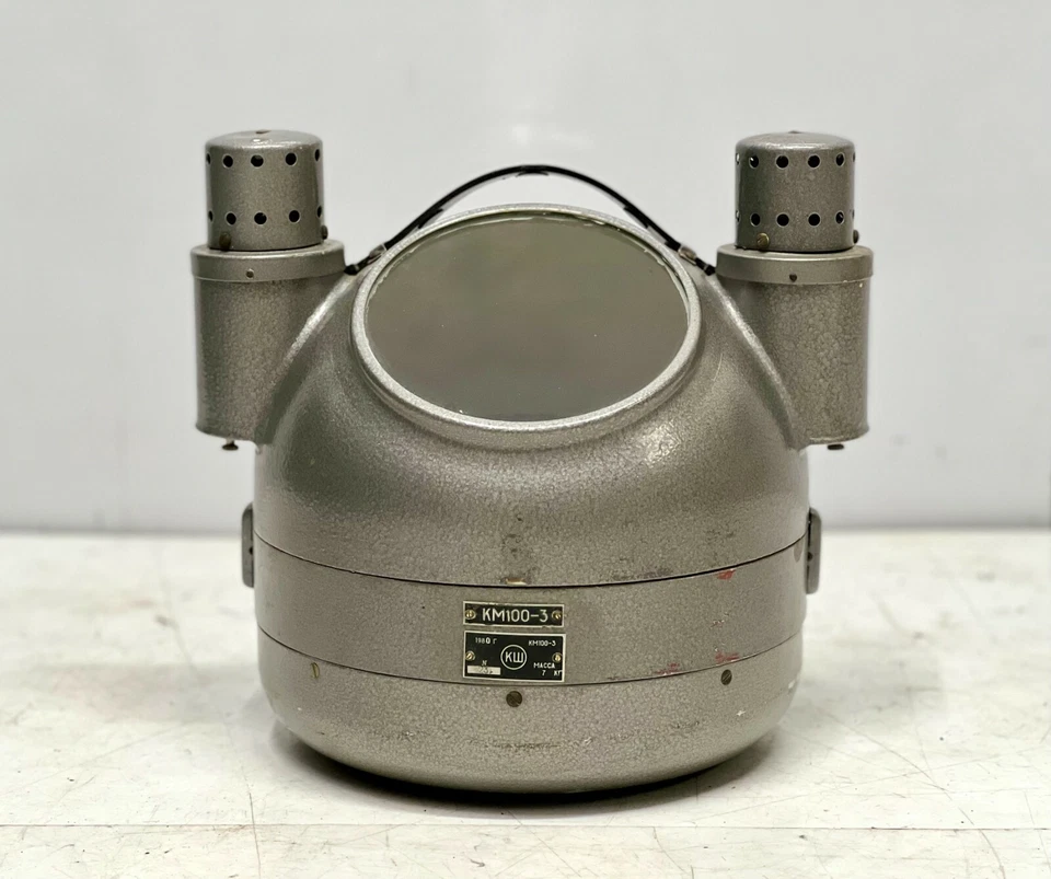 Brújula náutica de aluminio vintage de salvamento de barco auténtico KM 100-3 marítimo Foto 2 de 4