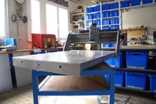 FRAISEUSE CNC 3 AXES Badog - excellent état - très peu servie fraisage aluminium