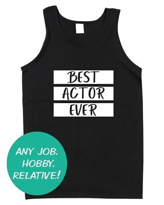 Best Ever Funny Custom Men's Vest Occupation Finest Job Work Gift Idea Cool 