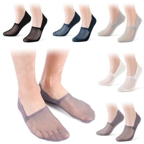 Men Women Cotton Mesh Socks No Show Ankle Low Cut Non-slip Breathable Socks NEW