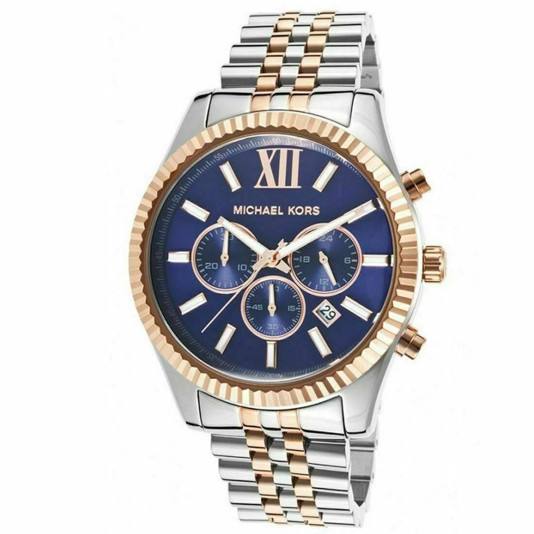 Michael kors mk8412 lexington men's chronograph watch clearance