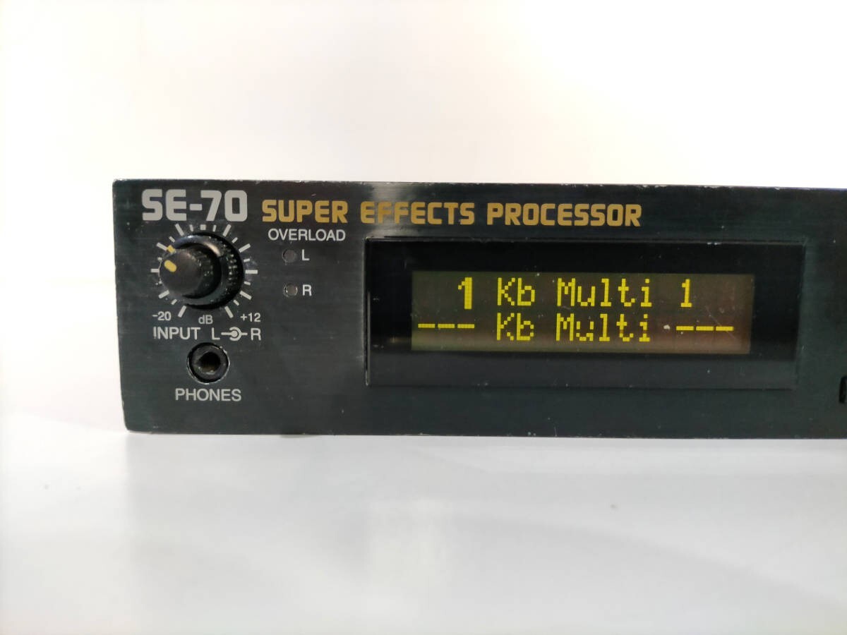 BOSS SE-70 スーパーエフェクトプロセッサー Boss SE-70 SE0 Multi Super Effects Processor for sale online