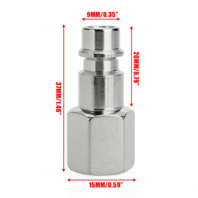 10 Stück Druckluftkupplung Druckluftkupplung 1/4 zoll 1/4 BSP