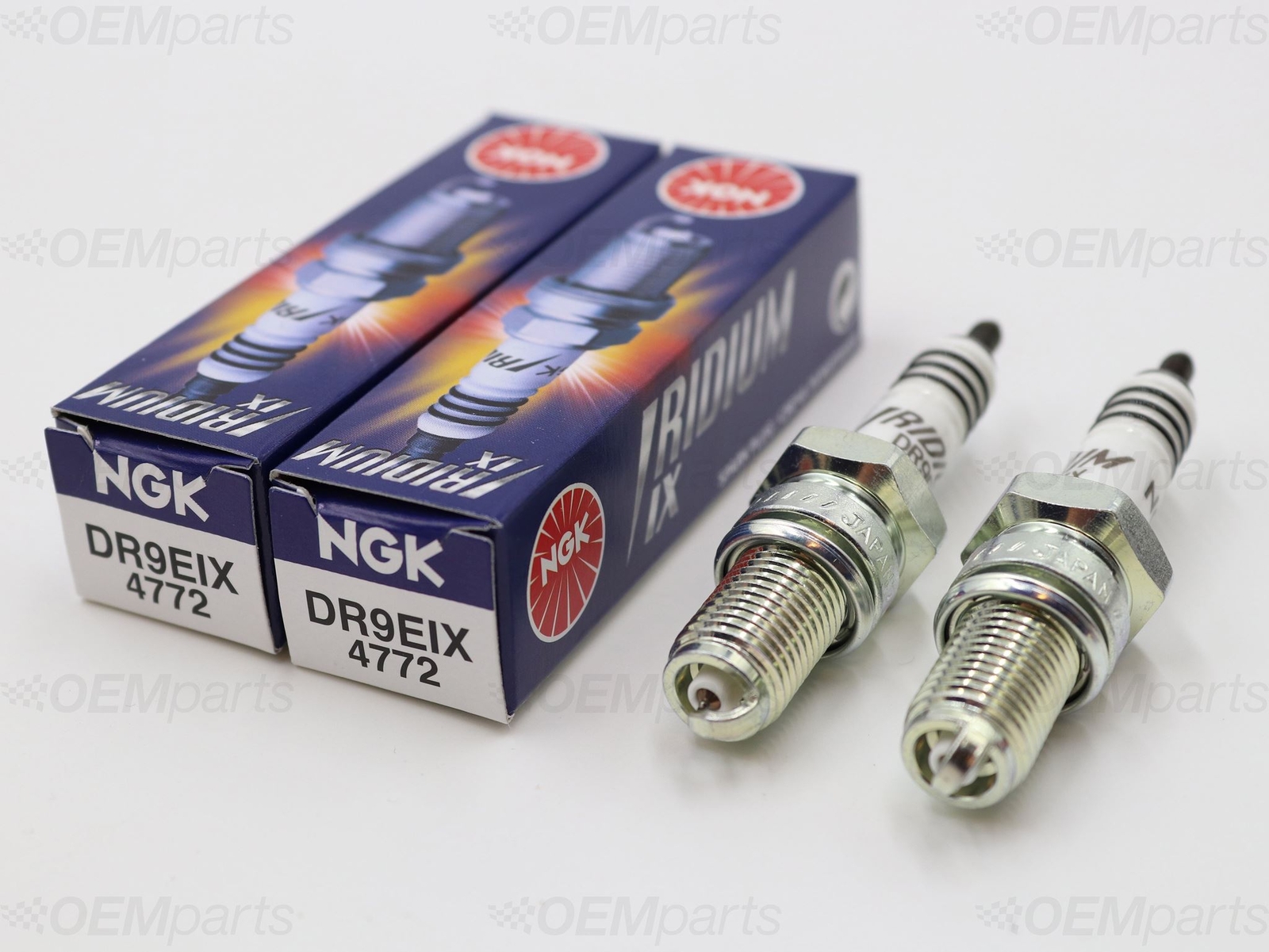 Set of 2 NGK Iridium Spark Plug KAWASAKI GPZ 500 1988-2003