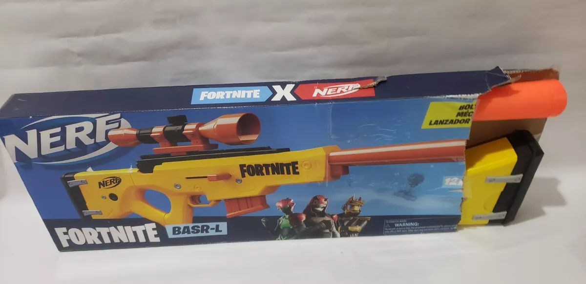 Nerf Fortnite BASR-L Bolt Action, Clip Fed Blaster