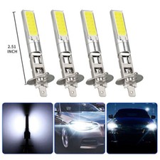 H1 LED Headlight Bulbs Conversion Kit High Low Beam Super Bright 6500K White