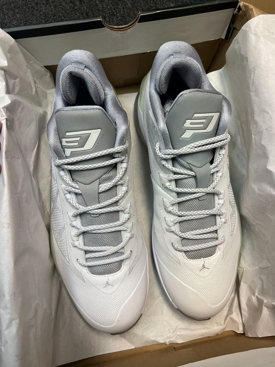 Nike Mens Air Jordan CP3 VIII White Basketball Shoes