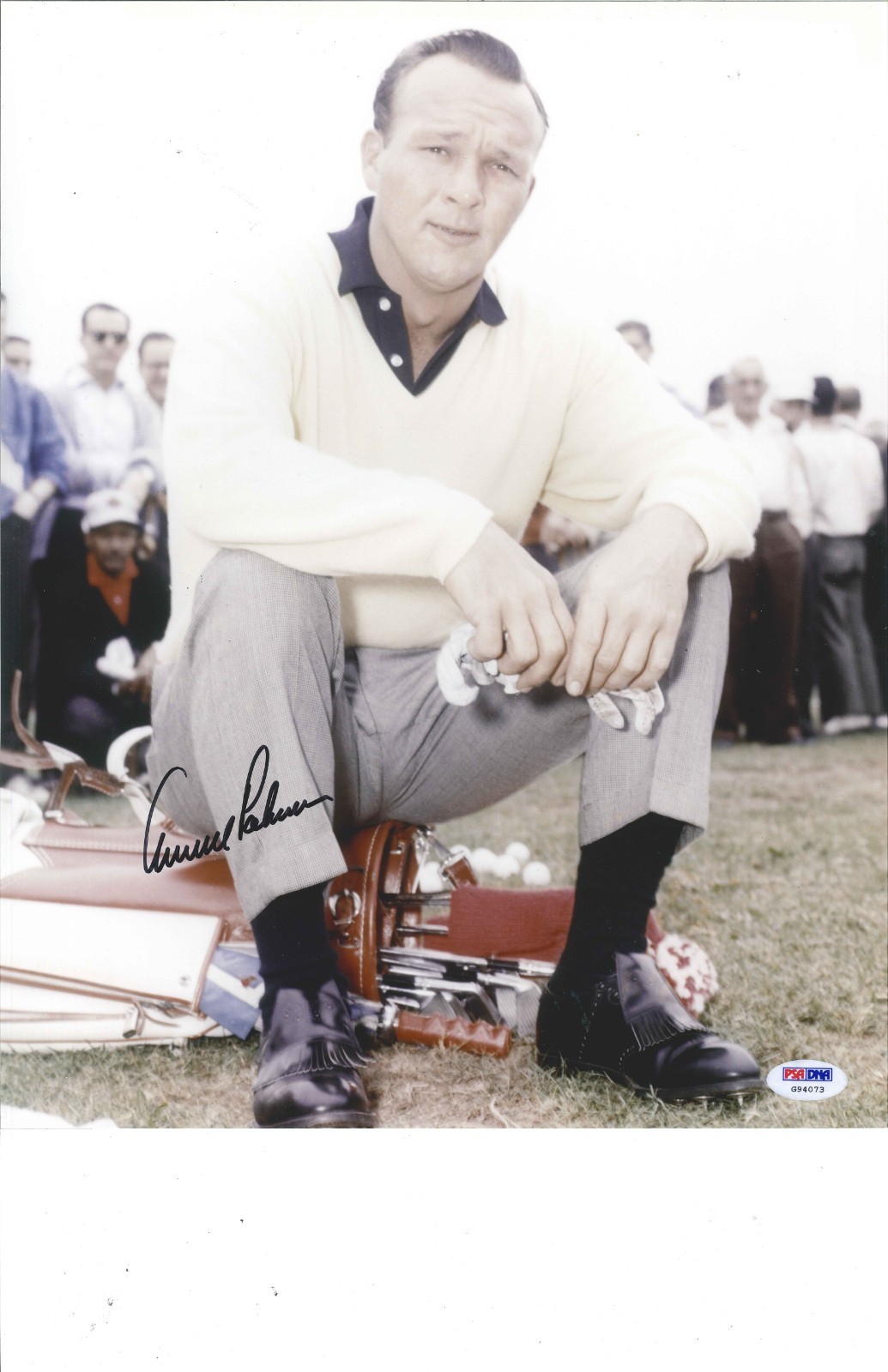 Arnold Palmer Autographed Signed 11x14 photo PSA DNA COA 