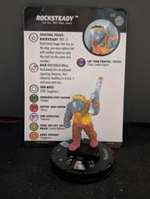 HEROCLIX TMNT 4 Unplugged 010 ROCKSTEADY