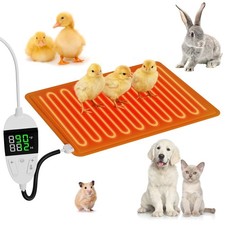 Pet Heating Pads for Cats, Small Animal Heating Pads, Chicken Heating Pad wit...