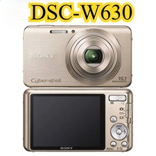 Sony DSC-W630 Cyber-Shot Digital Camera 5x 16.1 MP Optical Zoom Champagne Gold