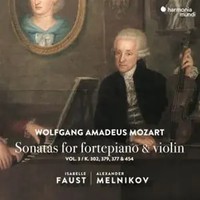 Mozart: Sonatas For Fortepiano & Violin,Vol. 3 | Isabelle/Melnikov Faust | CD
