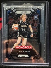 Julie Vanloo 2024 Panini Prizm Rookie RC Monopoly WNBA #34 Washington Mystics