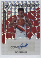 2019-20 Panini Mosaic Rookie Scripts Jaylen Hoard #RS-JHD Auto 8em
