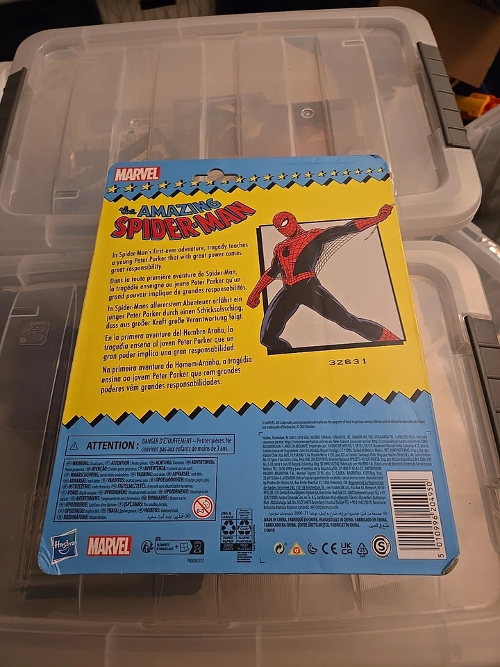Marvel Legends The Amazing Spider-Man Tarjeta Retro Objetivo Exclusivo NUEVO - Usado Foto 2 de 2