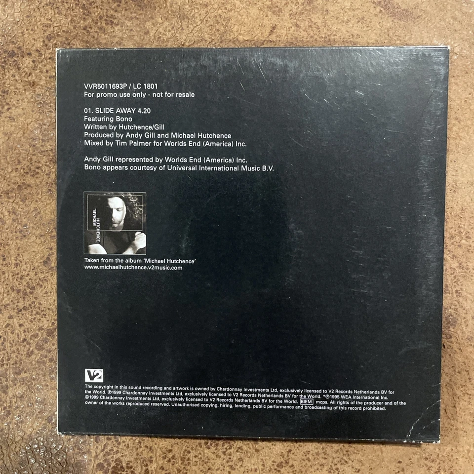 MICHAEL HUTCHENCE  ft BONO  Promo CD  1999 MINT - Image 2 of 3